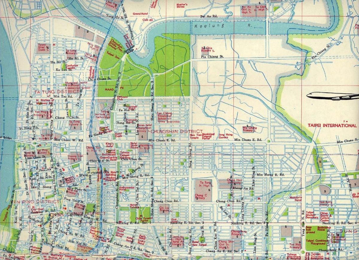 Taipei peta kawasan
