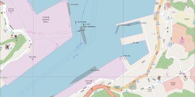 Peta pelabuhan keelung
