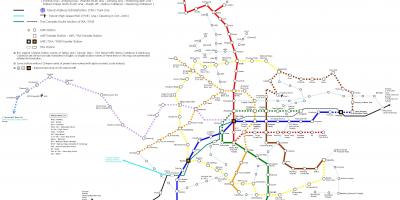 Peta Taipei stesen keretapi